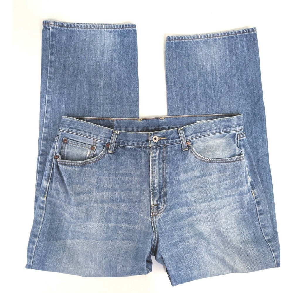 Lucky Brand H212 Classic Fit Men's Blue Jeans 38 Regular Inseam 30 Medium Wash